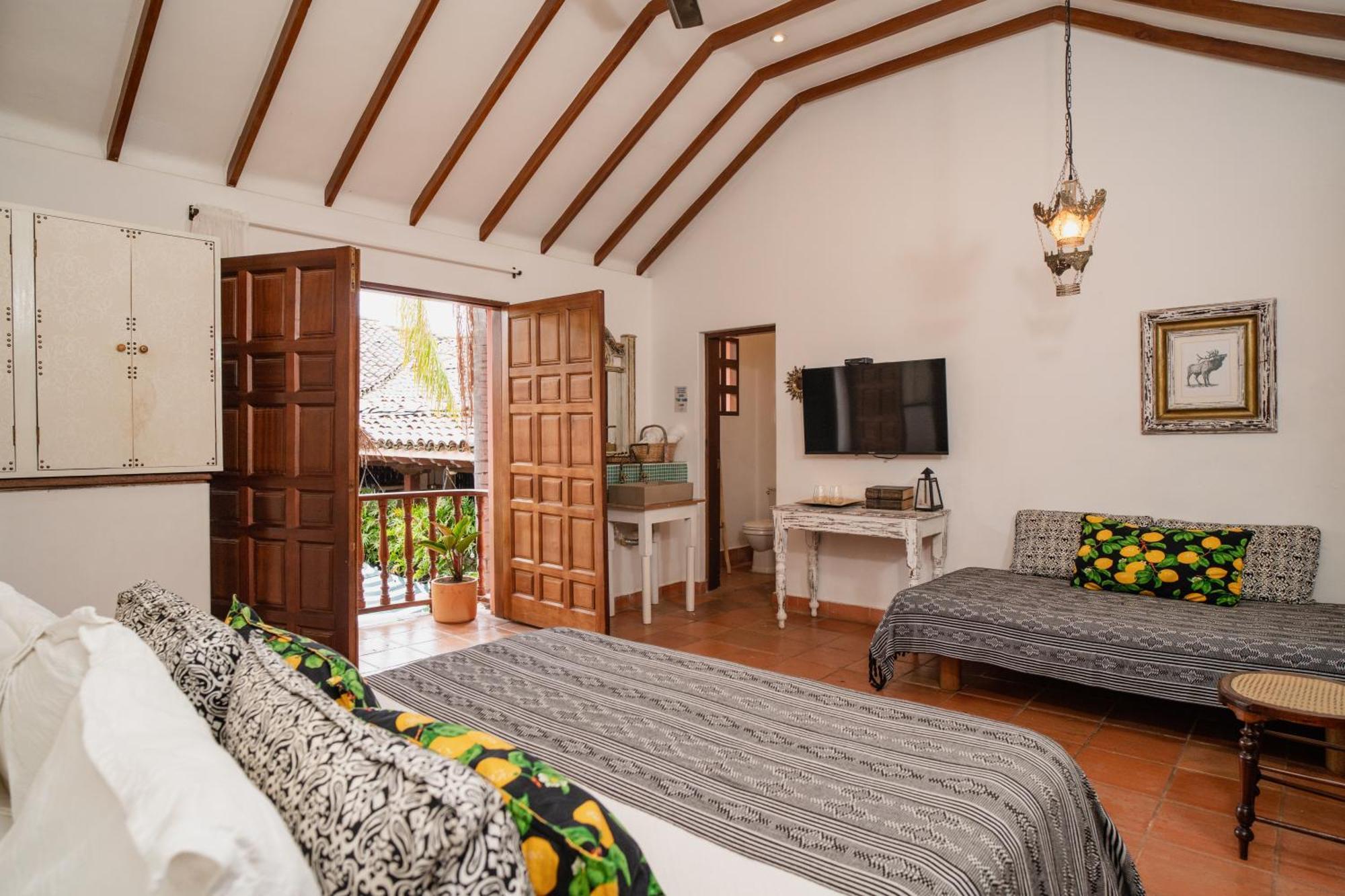 Hotel Boutique Al Alma Santa Fe de Antioquia Buitenkant foto